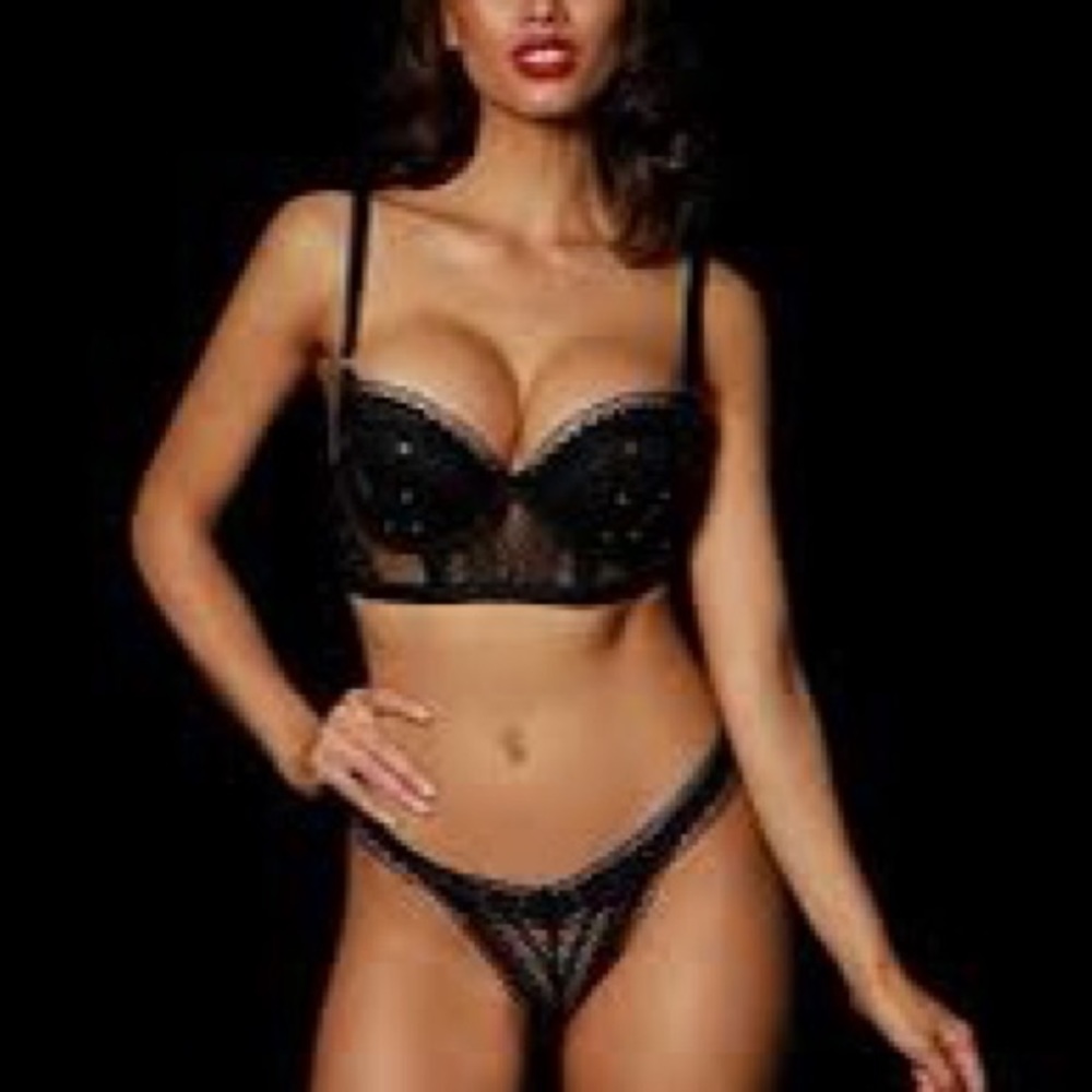 Honey Birdette Janet Bra & Thong. 32/DDD , S